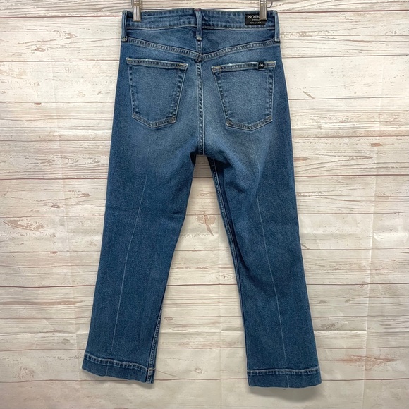 Noend Denim Farrah Kick Flare jeans in Bella Wash - Picture 4 of 10